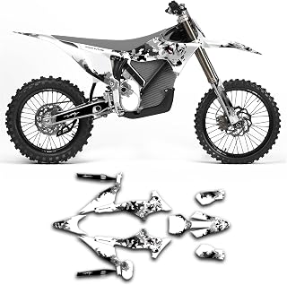 Kungfu Graphics Custom Decal Kit for Stark Future Varg Dirt Bike, STKVARG21N017-KOR