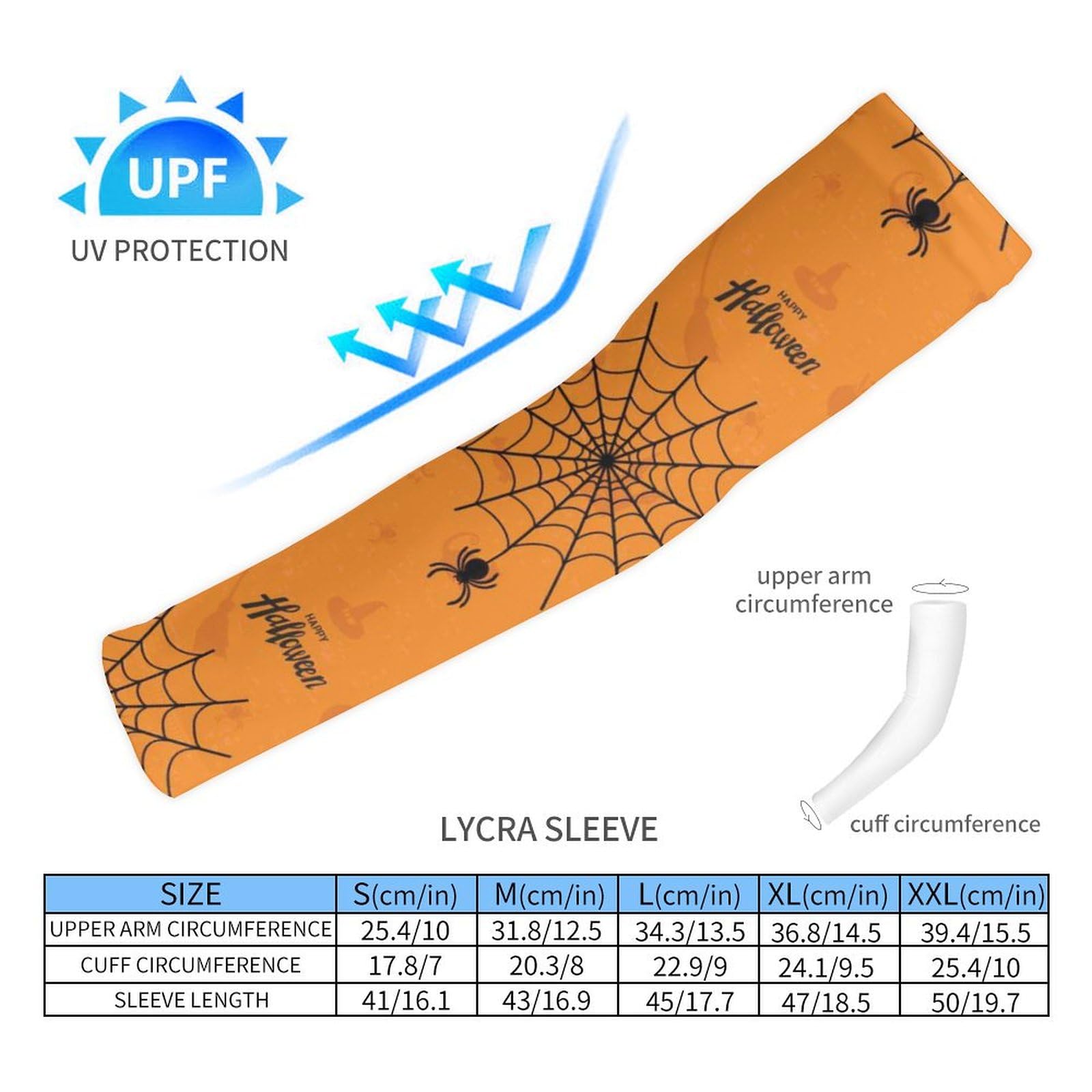 Xmkltbz 1 Pair Cooling Arm Sleeves, Unisex Warmer Spandex Sports Cover Uv Sun Protection for Cycling Golf Running S Print Green Turquoise Funny Cactus and Succulent Characters Seamless