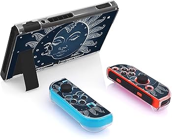 Switch 本体 保護カバー付き Amazon.co.jp: Switch保護カバー Switchカバー 太陽と月のビンテージ