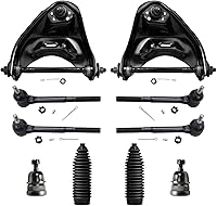 Vista 67 de Detroit Axle - Kit de suspensión delantera RWD de 10 piezas para Chevy GMC Silverado Sierra 1500 1999-2006, 2 brazos de control superior, 2 rótulas