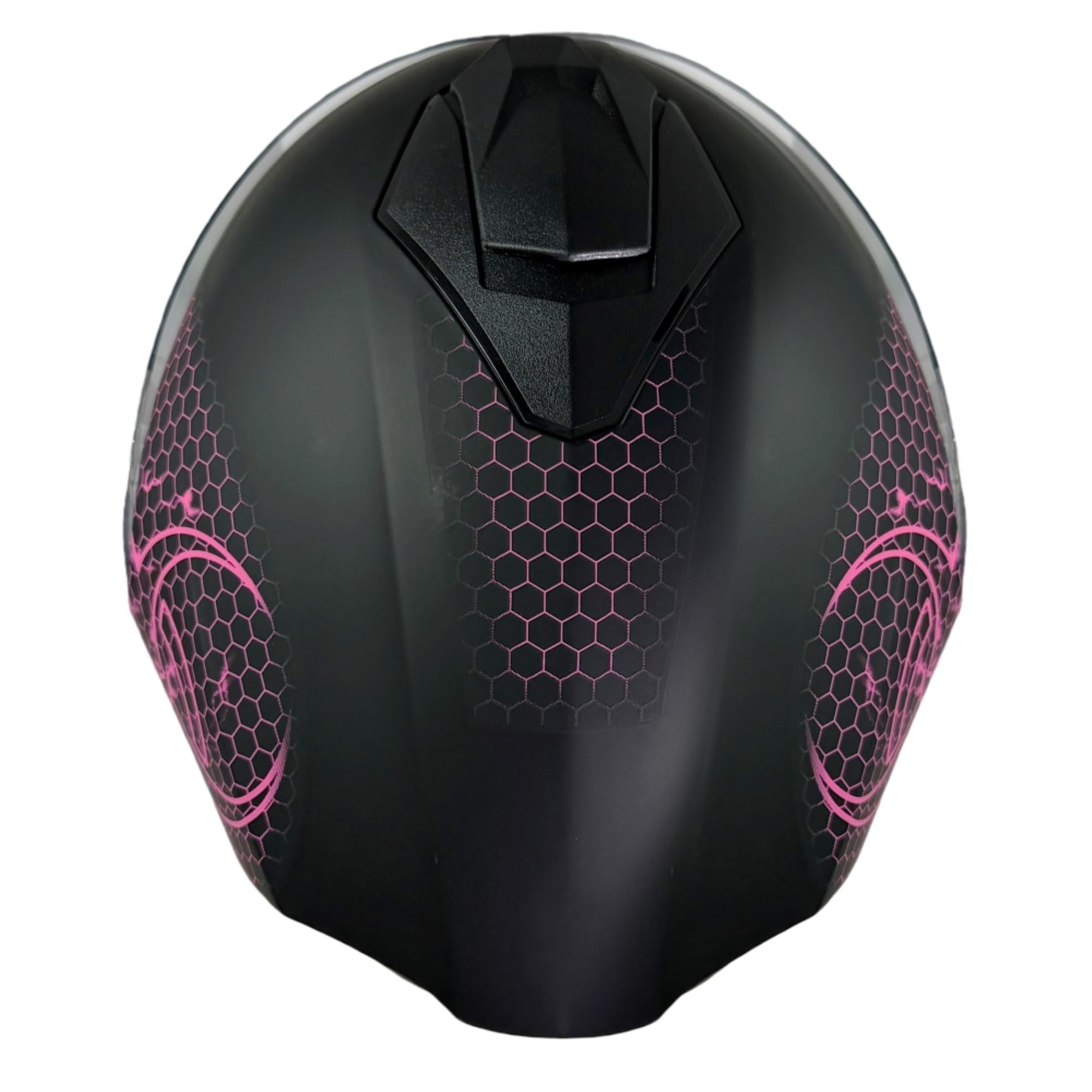 Kinder Integralhelm Bio-Hazard AHP – Motorradhelm für Kinder, ABS-Schale, robuster Kinderhelm für Downhill, Quad und Motocross, pink