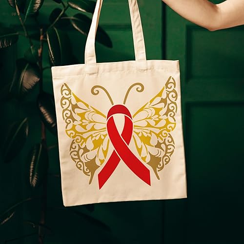 Miniatura 7 de FINGERINSPIRE Plantilla de pintura de mariposa de cinta roja de 11.8 x 11.8 pulgadas, hermosa mariposa con cuerpo de cinta, plantilla de prevención