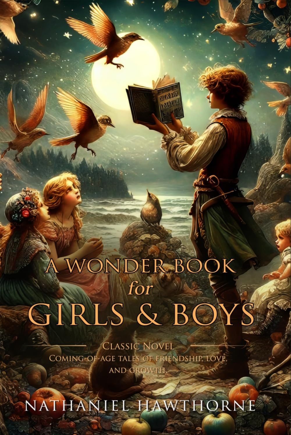 A Wonder Book for Girls & Boys: Complete with Classic illustrations and Annotation