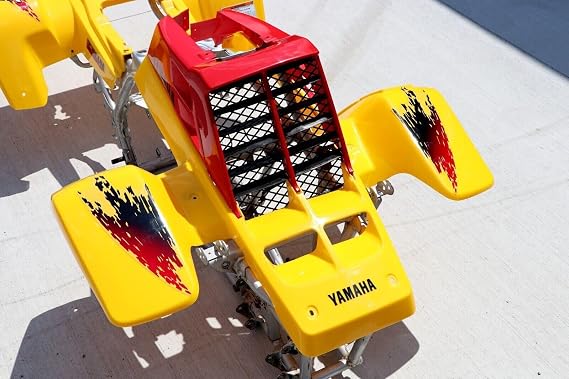 Vito's Performance Vito's Vinyl Decal Graphics kit 14MIL Sticker Compatible with Yamaha Banshee RED Yellow 1997