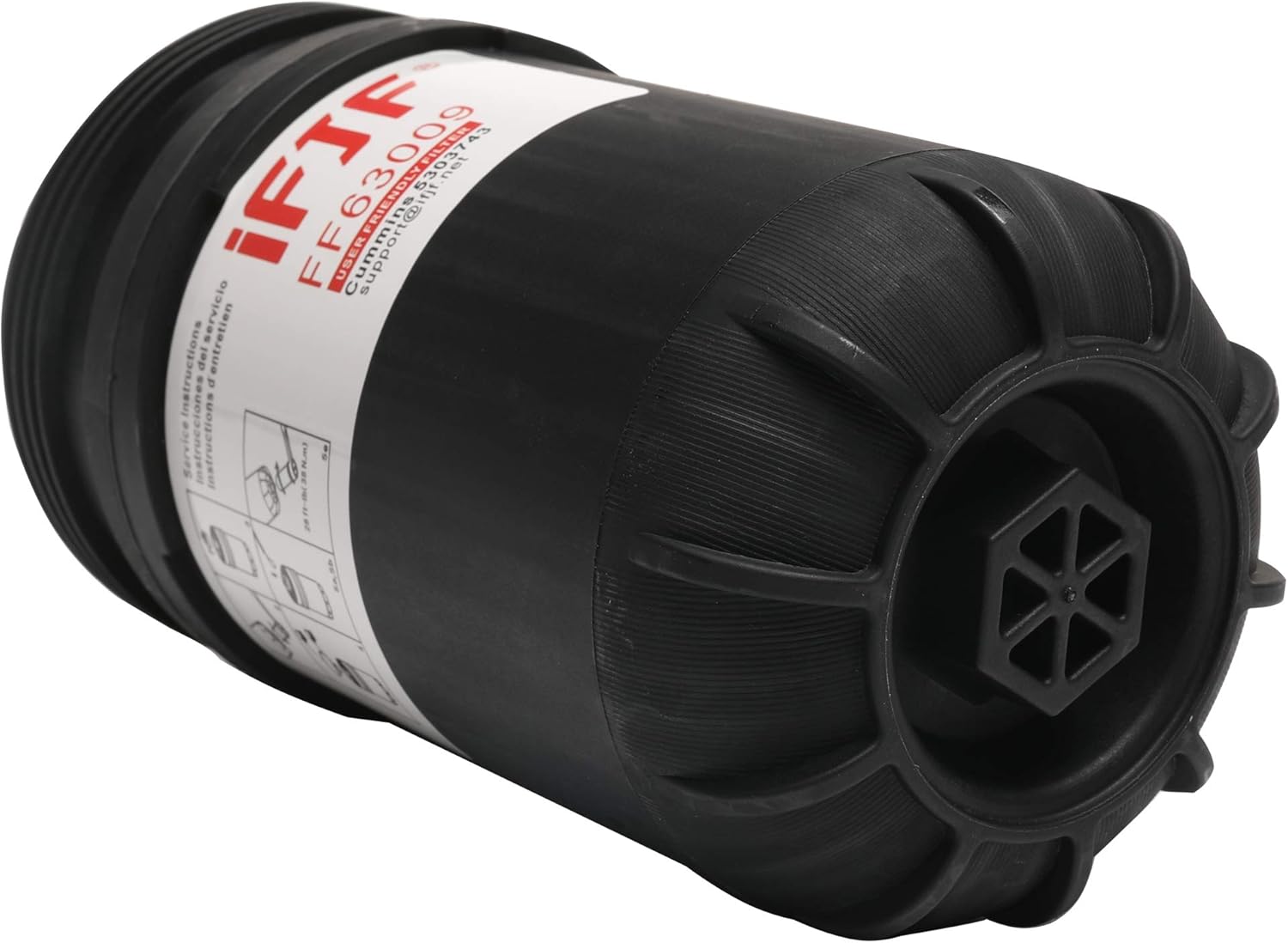 iFJF FF63009 Fuel Filter FS1098 Fuel/Water Separator with PCV Valve Replacement for B6.7 ISB6.7/QSB6.7 ISL8.9 ISL9/QSL9 L9 Diesel Engine for 5303743 5319680