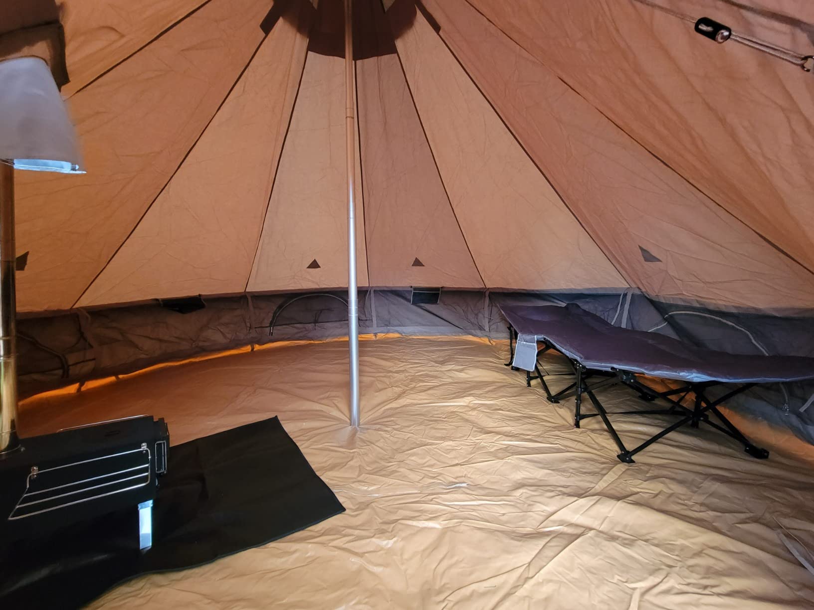 71/mo Finance KingCamp Khan Glamping Bell Tent Winter Canvas Yurt