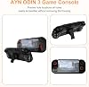 Funda protectora para Ayn Odin 3, NOUKAJU, a prueba de caídas, antiarañazos, a prueba de golpes, cubierta protectora de silicona para consola de juegos Ayn Odin 3 (negro) 5