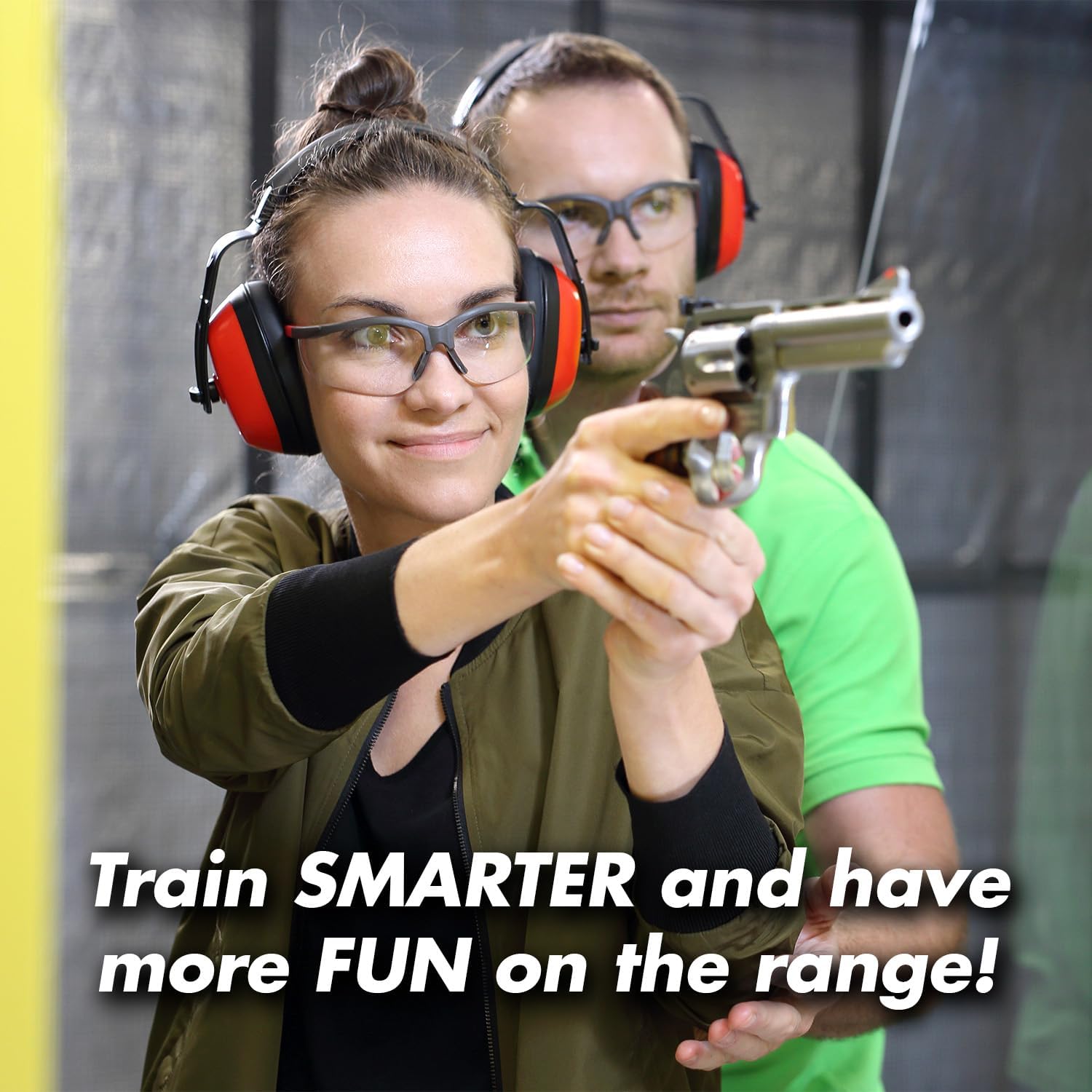 Thompson Target Neon Bullseye Ultra Bright Paper Shooting Targets, 19x25 inches, Easy to See Pistol & Rifle Range Training, Made in USA