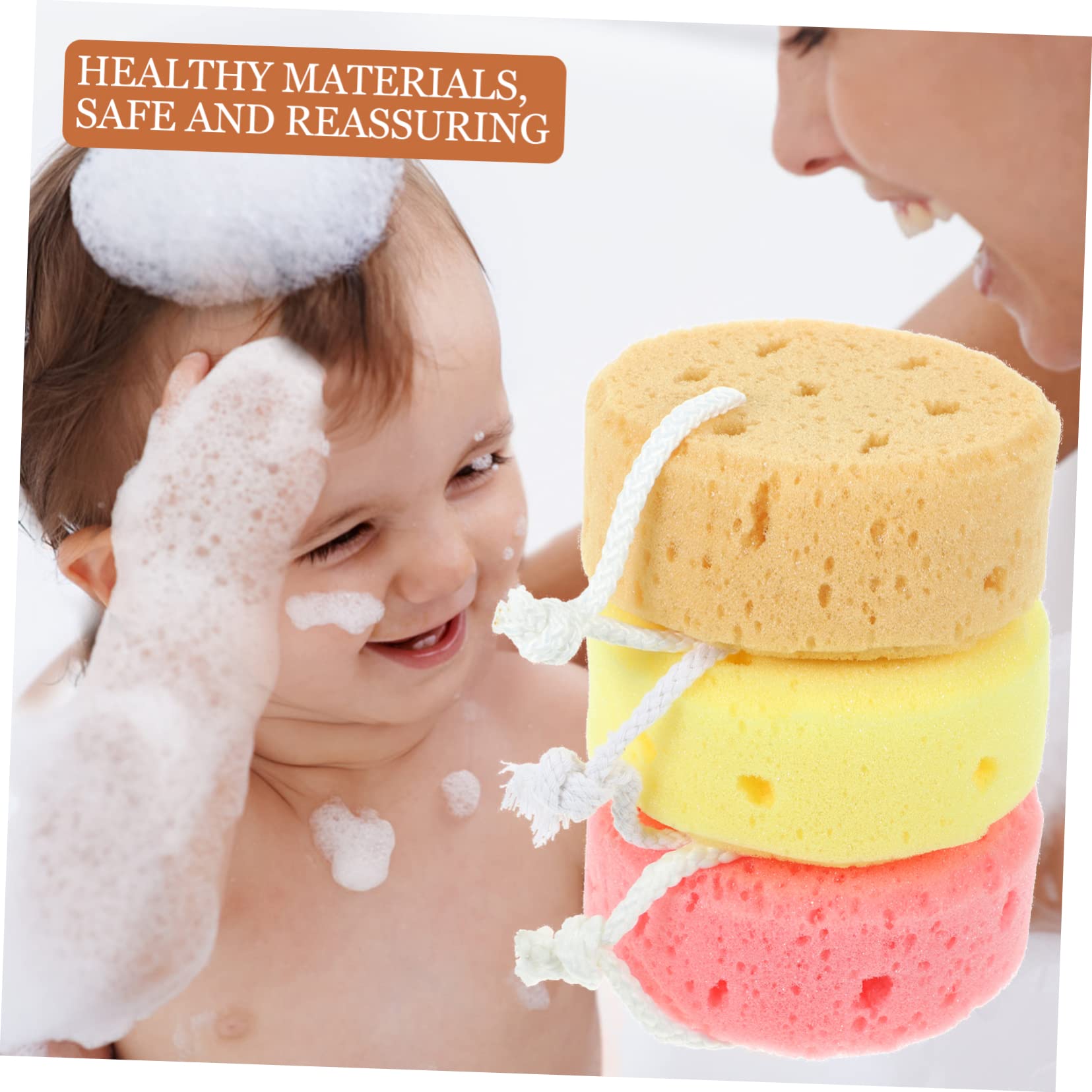 Healeved 12piezas Esponjas De Ducha Exfoliantes Para Niño Niña Esponjas De Baño Suaves Para Limpiar y Suavizar La Piel Baño