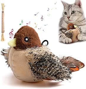 Amazon: Celery Pets Chirping Bird Cat Toy With Flapping Wings and