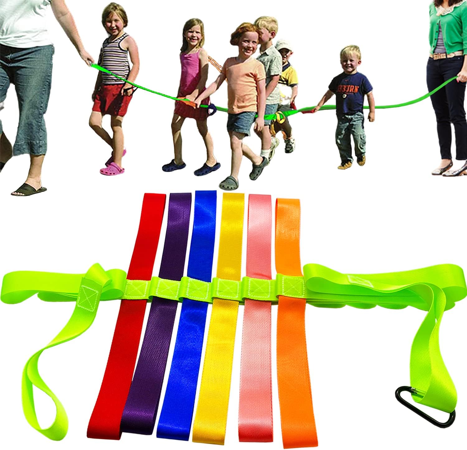 Children's Walking Ropes,Walking Rope with Colorful Handles
