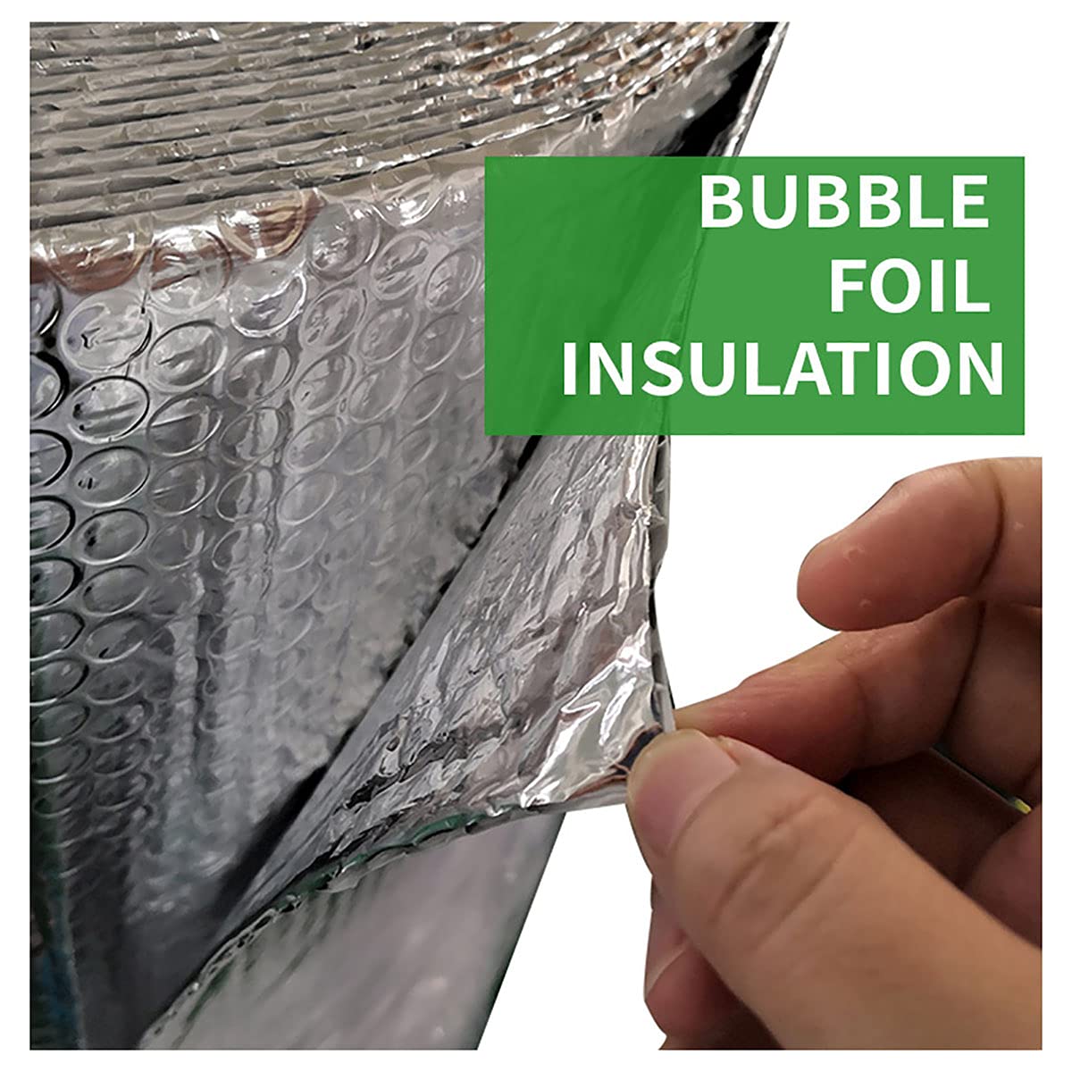 Folia odblaskowa, folia bąbelkowa, rolka izolacyjna, folia izolacyjna, folia bąbelkowa, izolacja cieplna, odblaskowa bariera, oszczędność energii i wodoodporności, na ściany, podłogi, dachy a