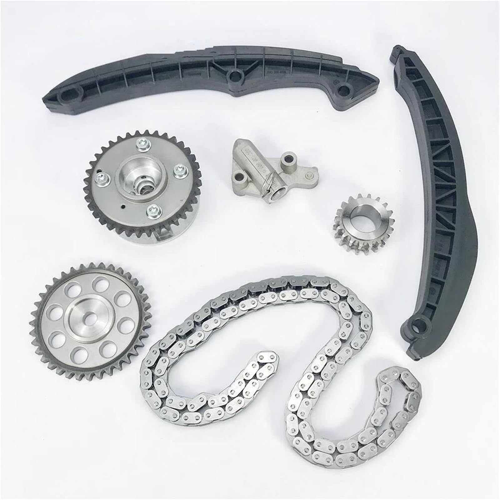 Kit De Chaîne Distribution 7 Pièces 03C198229B 03C109158H Pour VW Pour Golf Pour Tiguan Pour Scirocco 1.4TFSI 03C109088G Pignon chaîne