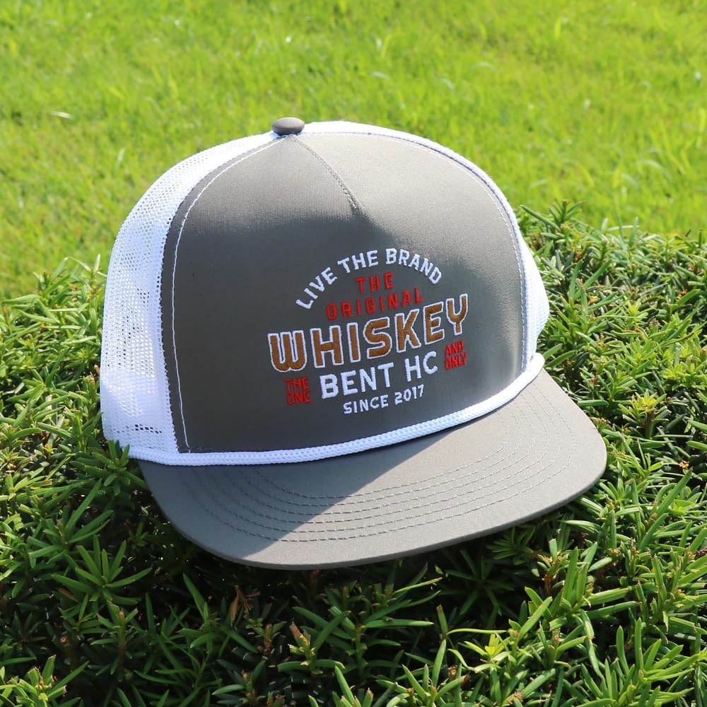 WHISKEY BENT HAT CO. The Straight Adjustable Snapback Hat