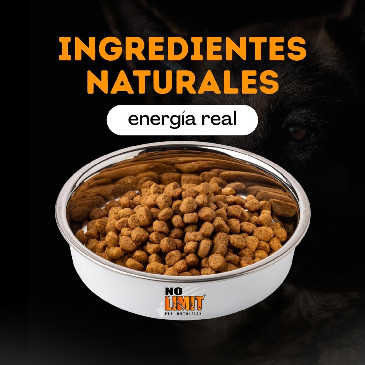 NO Limit Triple Natural Meat Pienso para Perros 15kg – Cordero, Pollo y Pato con Omega 3 – Comida Natural para Perros Adultos – Dog Food Premium para Digestión, Articulaciones y Vitalidad