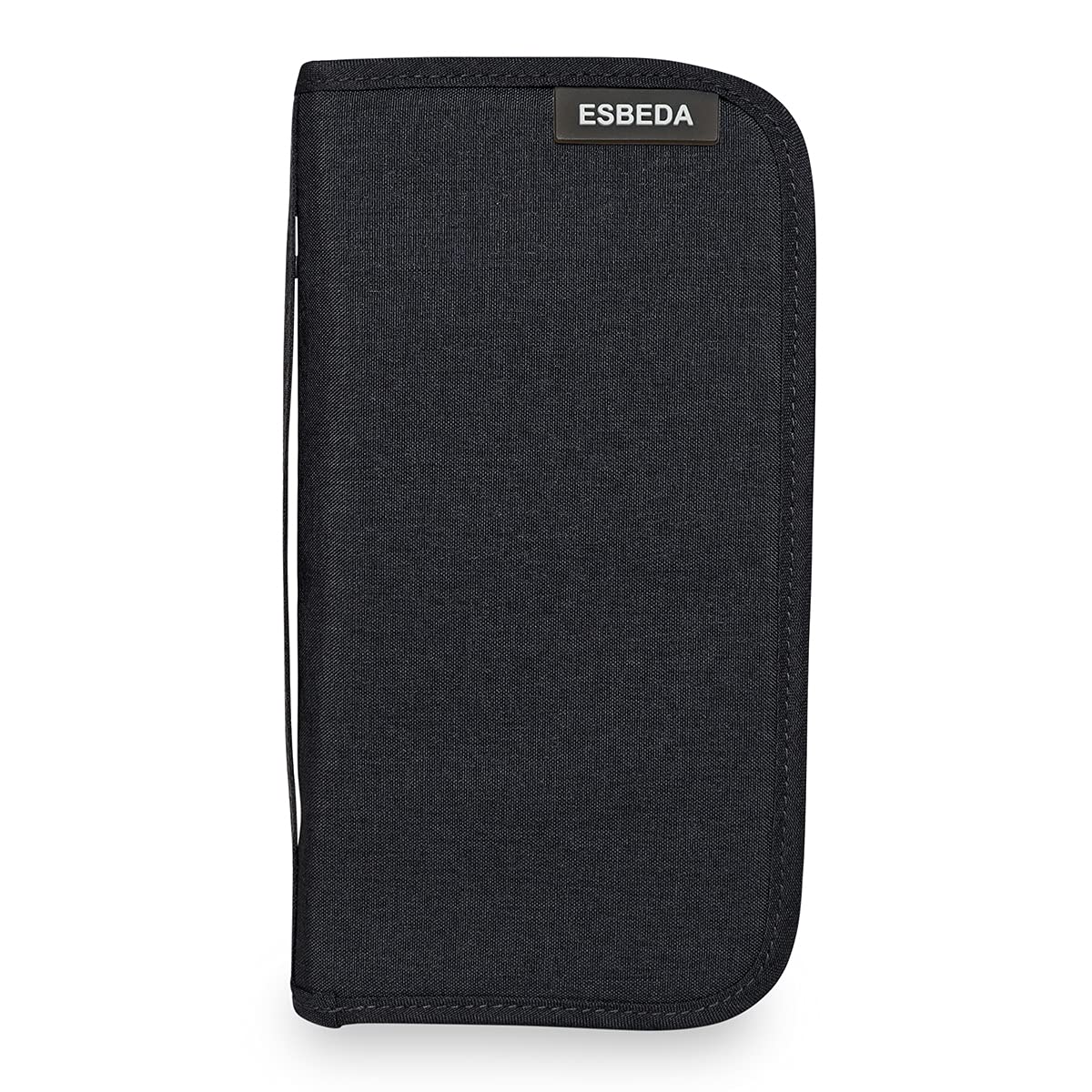 Spring/Summer 18 Blackish Grey Nylon Unisex Passport Holder (11645)-image-13