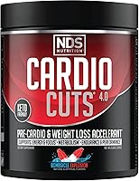 Vista 1 de NDS Nutrition 4.0 Suplemento de preentrenamiento – Pérdida de peso avanzada y fórmula precardiovascular con L-carnitina, CLA, MCTs, L-glutamina