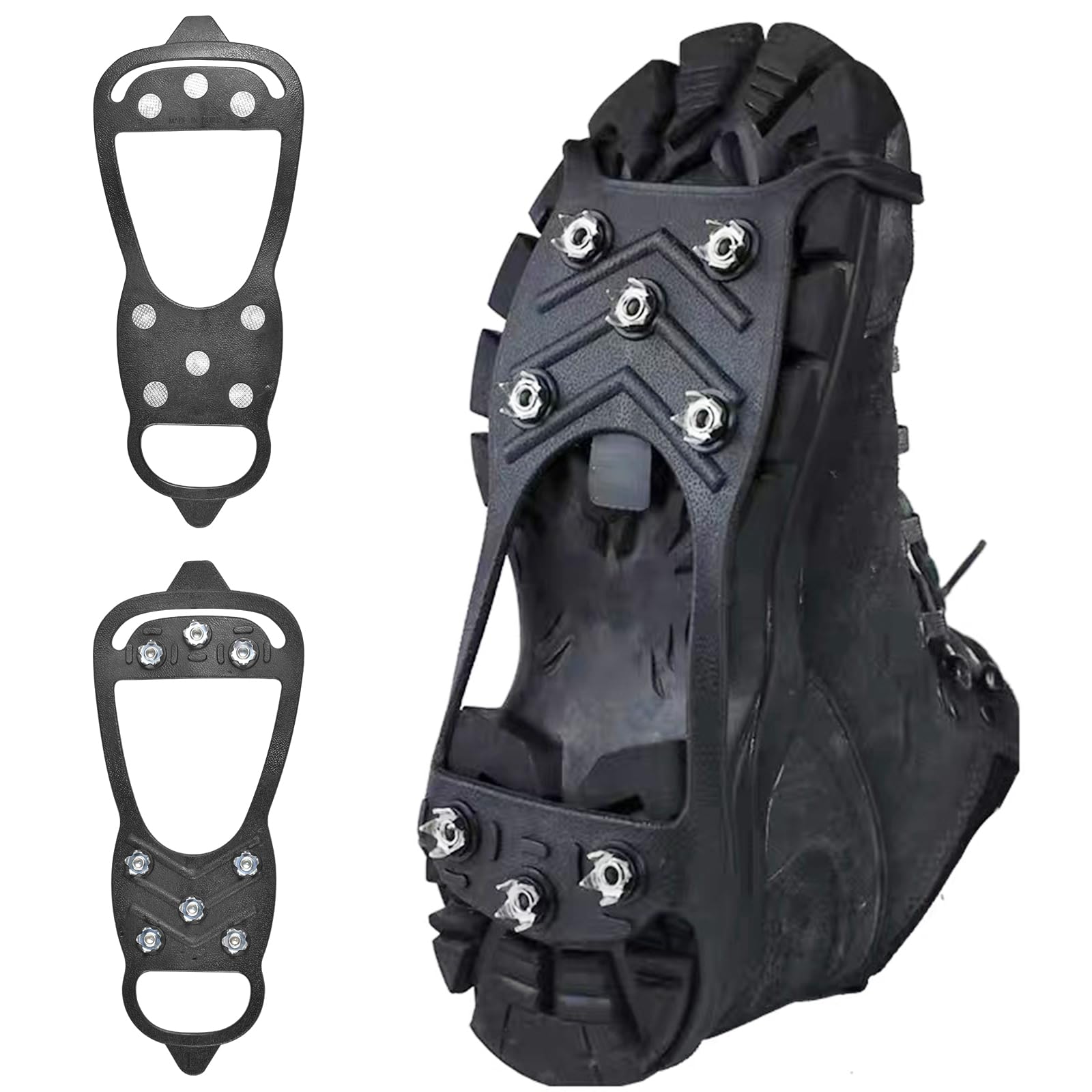 Ramponi Antiscivolo Per Ghiaccio - Leggeri E Regolabili (M/L/XL) - Foto 7