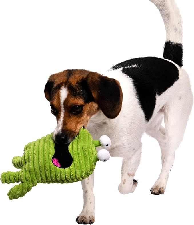 Juguete para Perro goDog PlayClean Germs Squeaky Plush Small miniatura 2