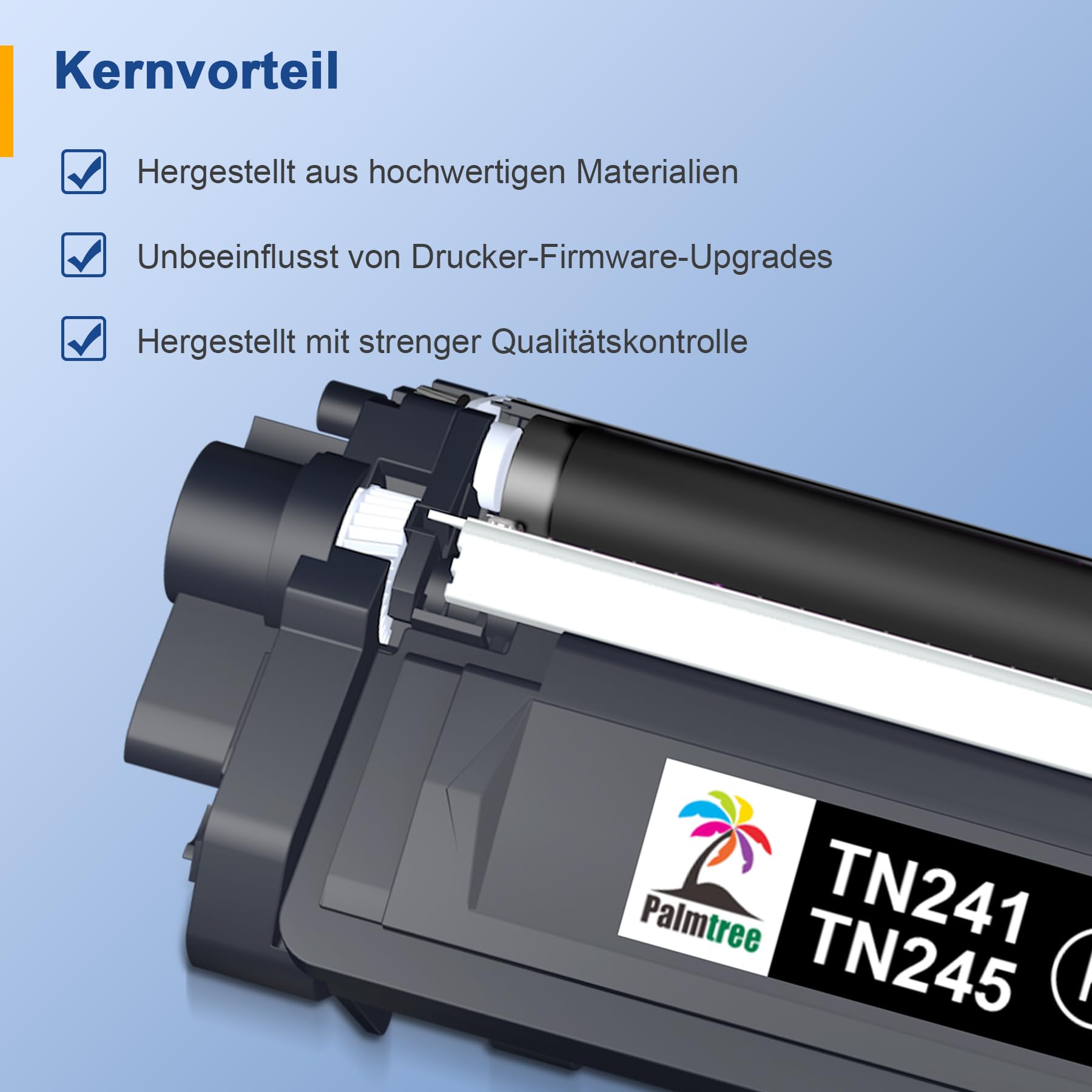 COMETE - TN241 TN245 - Pack 4 Toner Cartridges Compatible for Brother TN-241 TN-245 - Toners for Brother DCP-9022CDW MFC-9332CDW MFC-9142CDN HL-3142CW HL-3152CW MFC-9342CDW HL-3140CW