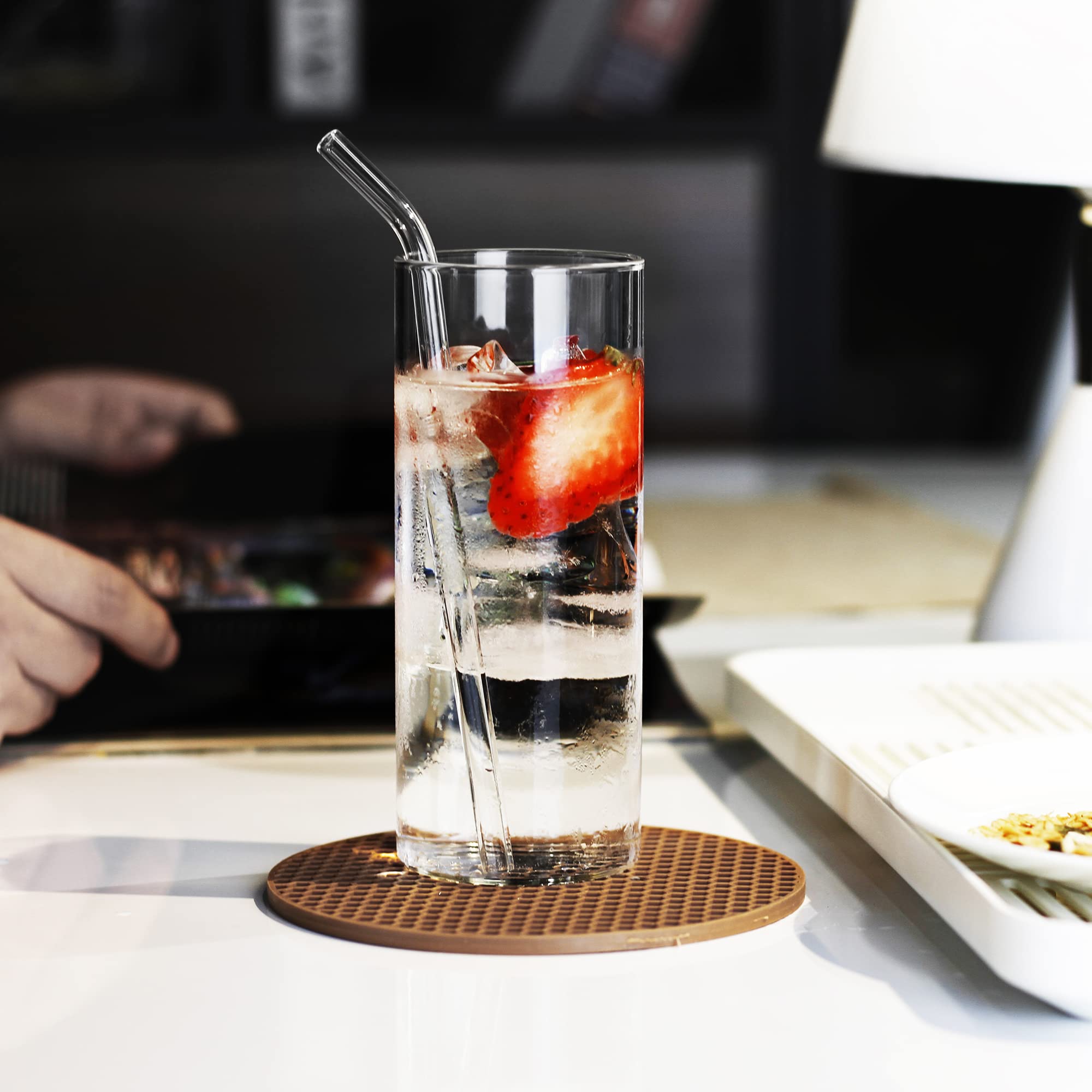 Elegante Highball-Gläser Set – 4 Stück, 425 Ml, Bleifrei & Spülmaschinenfest