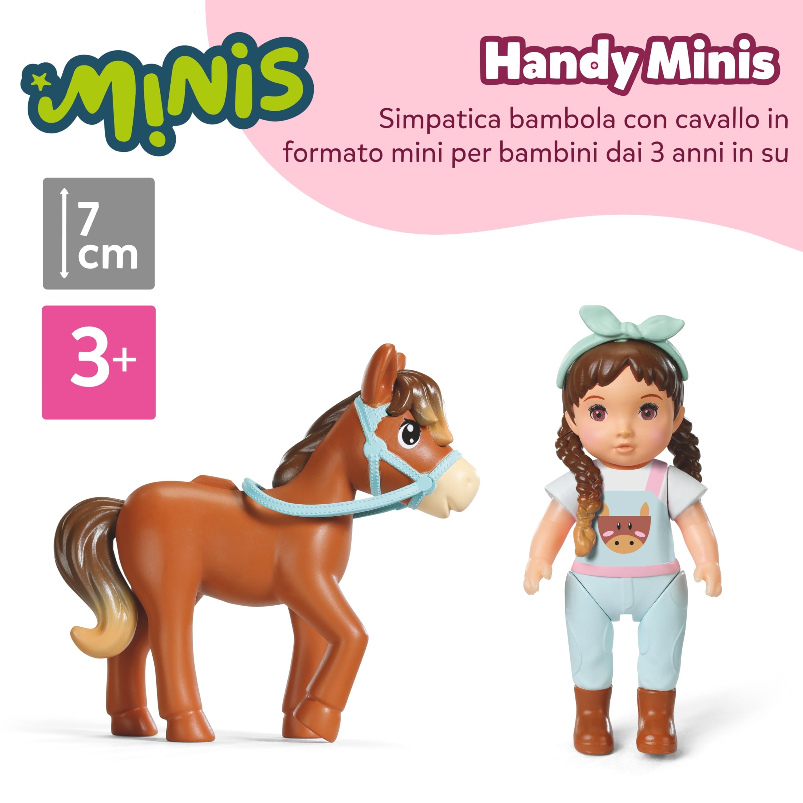 BABY Born 906279 - Ciondolo a forma di cavallo, con Lara