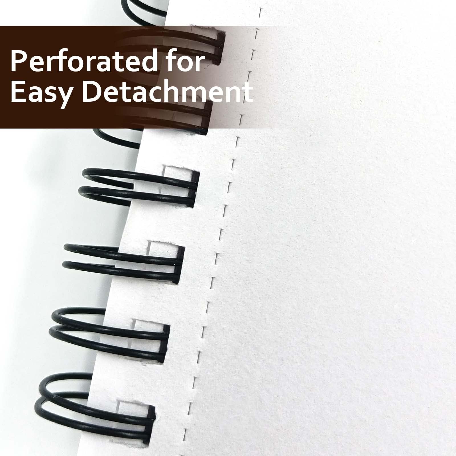 JOY SPOT! 9×12 Inch Sketch Book, 100 Sheets/200 Pages 68 Lb/100 Gsm