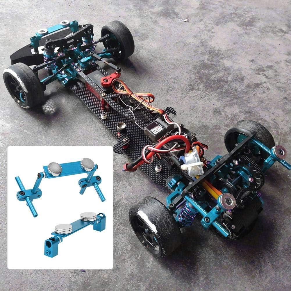 Keenso Flat Magnet for RC Car Body Shell Mount Kit for HSP 1/10 RC Racing Car(Blue)