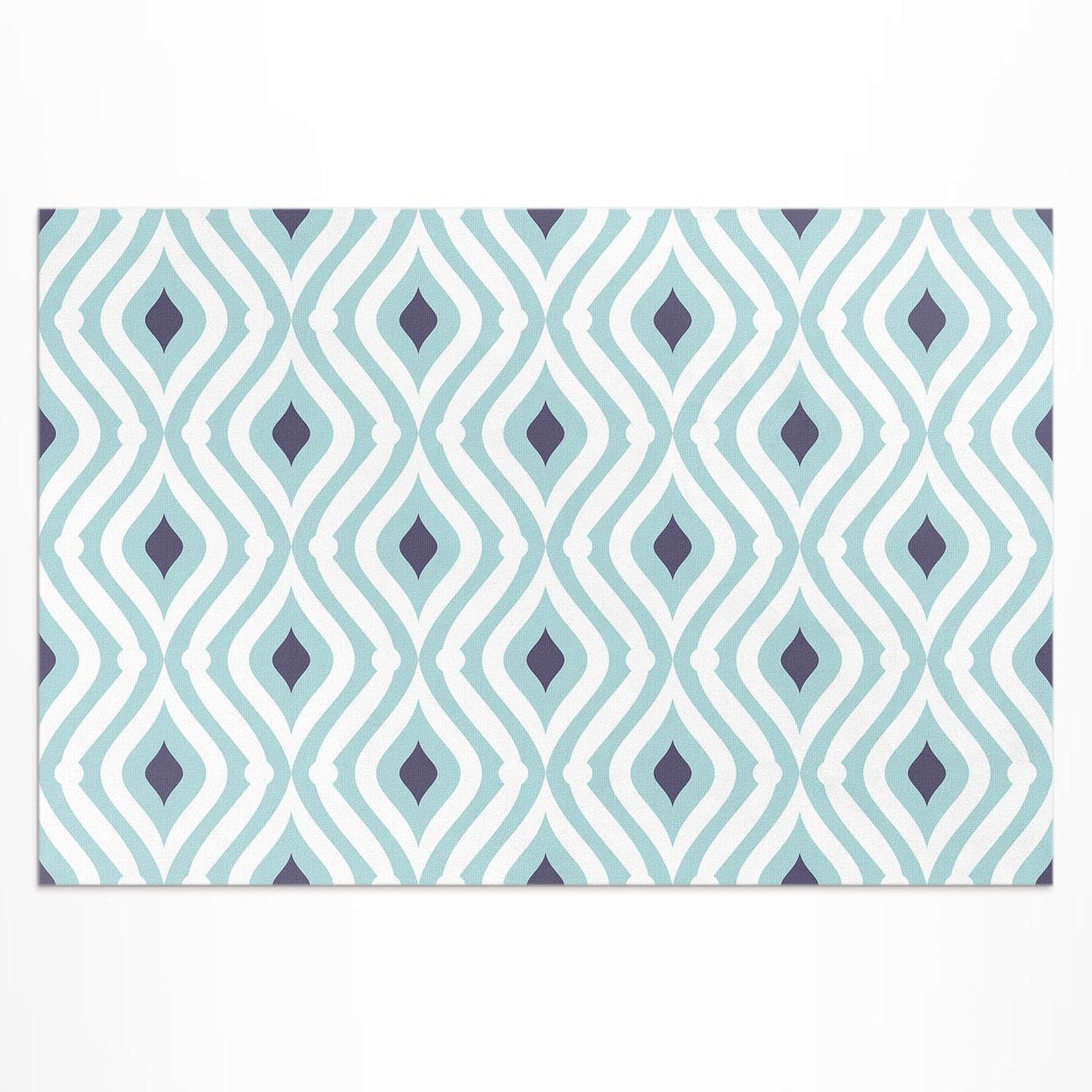 Tapis de sol vinyle résistant décoloration imperméable 140x210