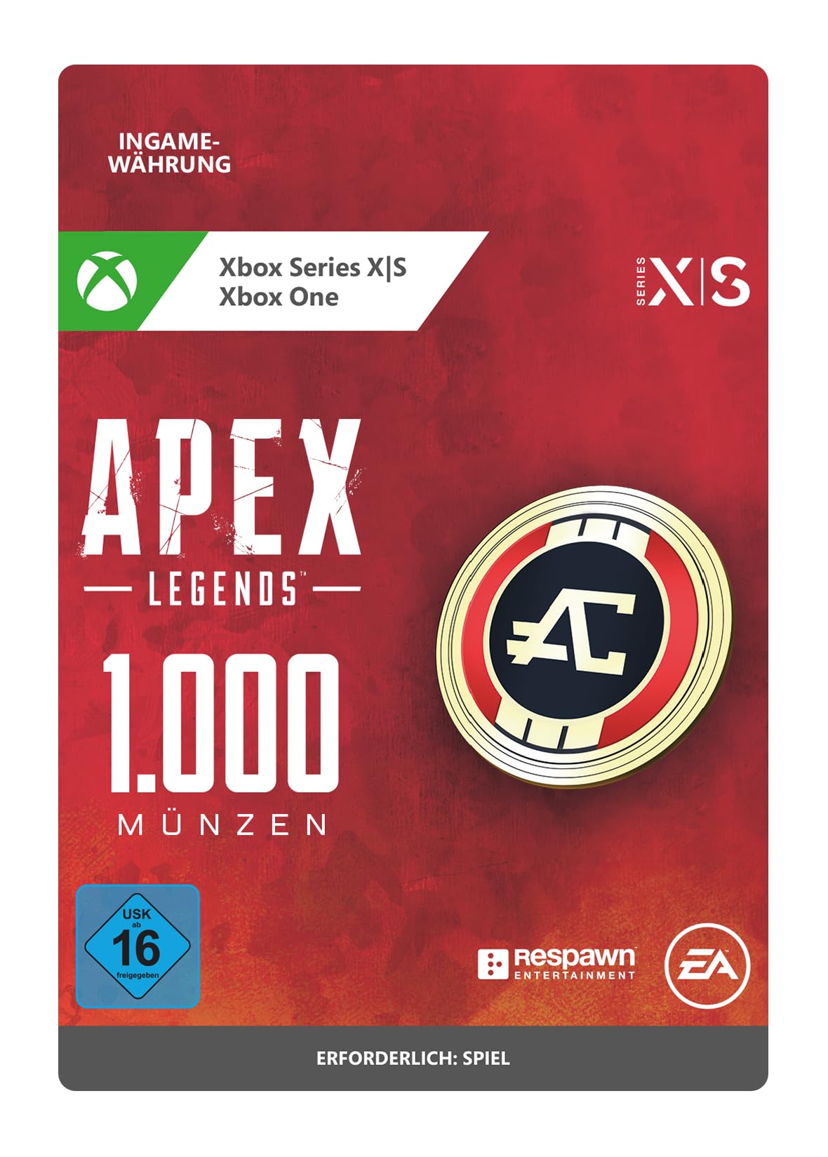 APEX Legends: 1000 Coins | Xbox One/Series X|S - Download Code