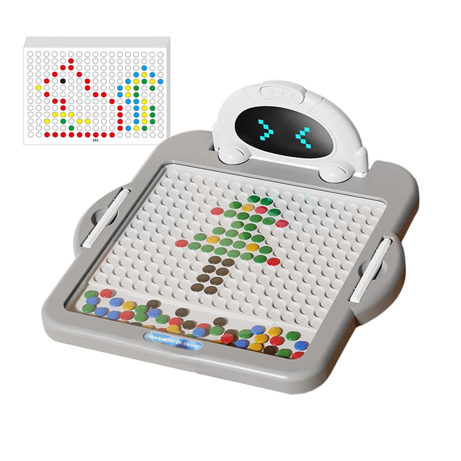 Kinder-Zeichentafel Magnetische Malschule mit Stift | Magnet-Zeichentafel Für und Mädchen ab 3 Jahren, Weihnachten, Neujahr, Kindergarten, Vorschule