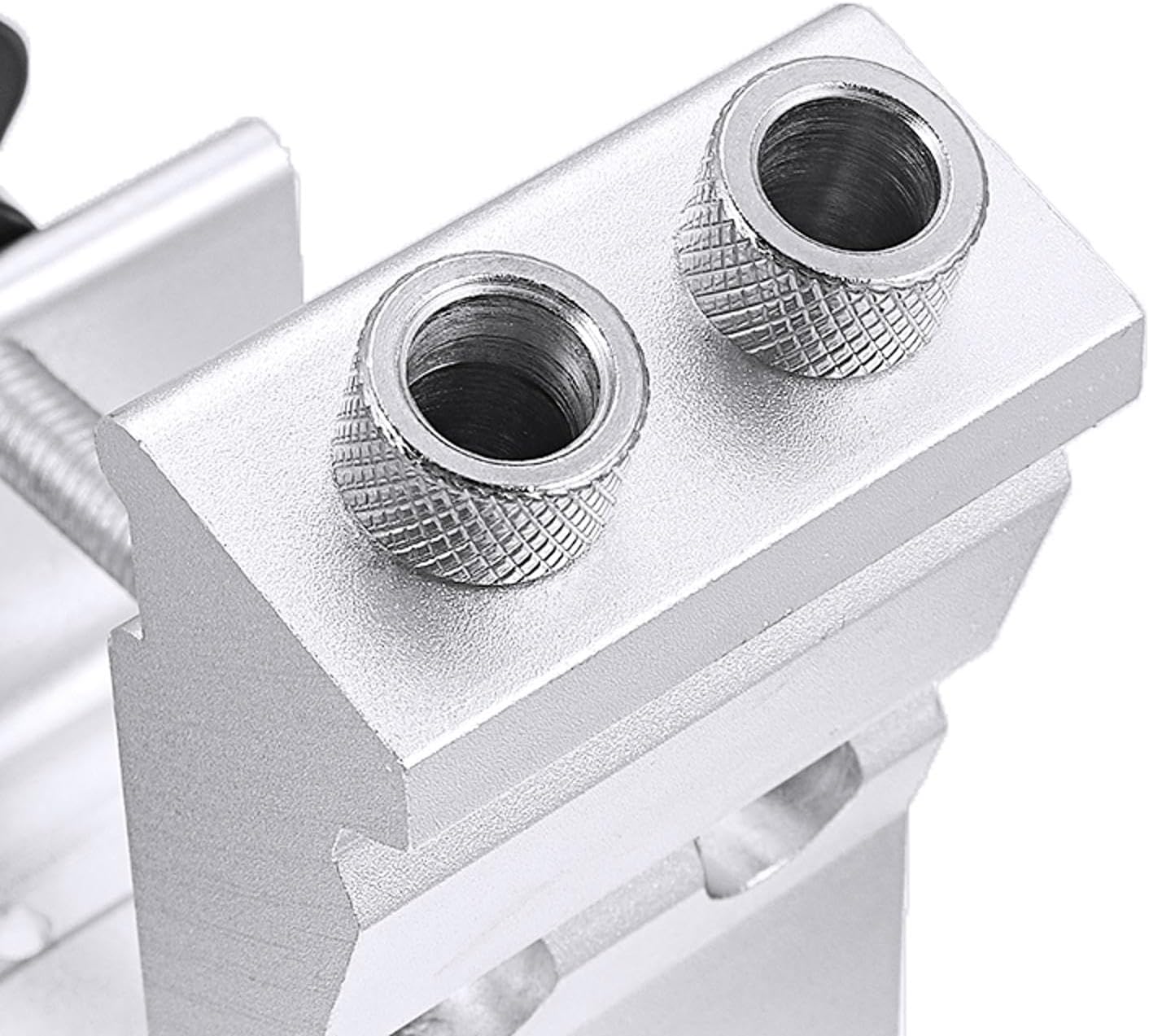 SEIWEI 3 in 1 Pocket Hole Jig Kit Adjustable Woodworking Tool Dowel Hole Jig System Set with Screws and Step Drill for DIY Woodworking Carpentry Locator