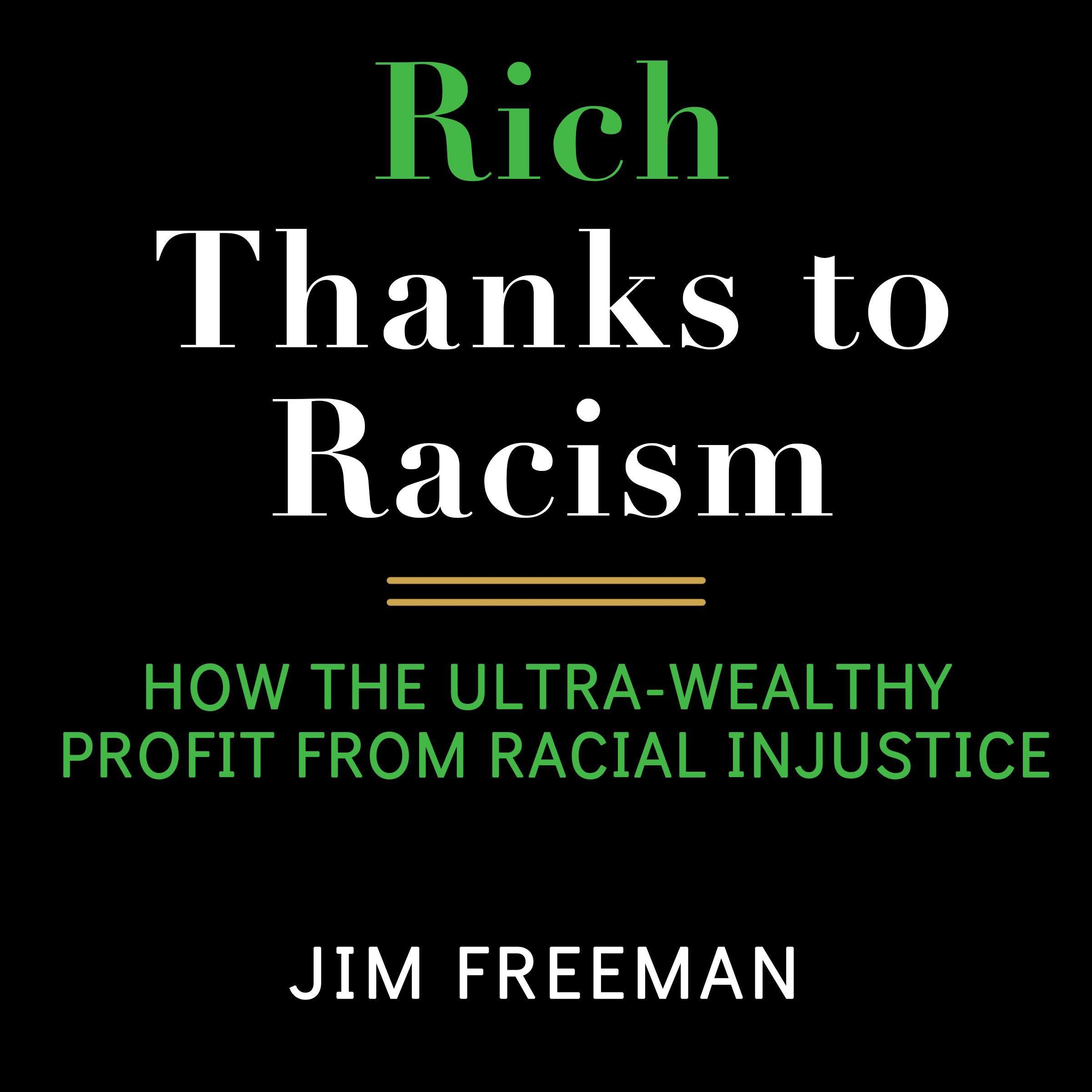Cover art for Rich Thanks to Racism