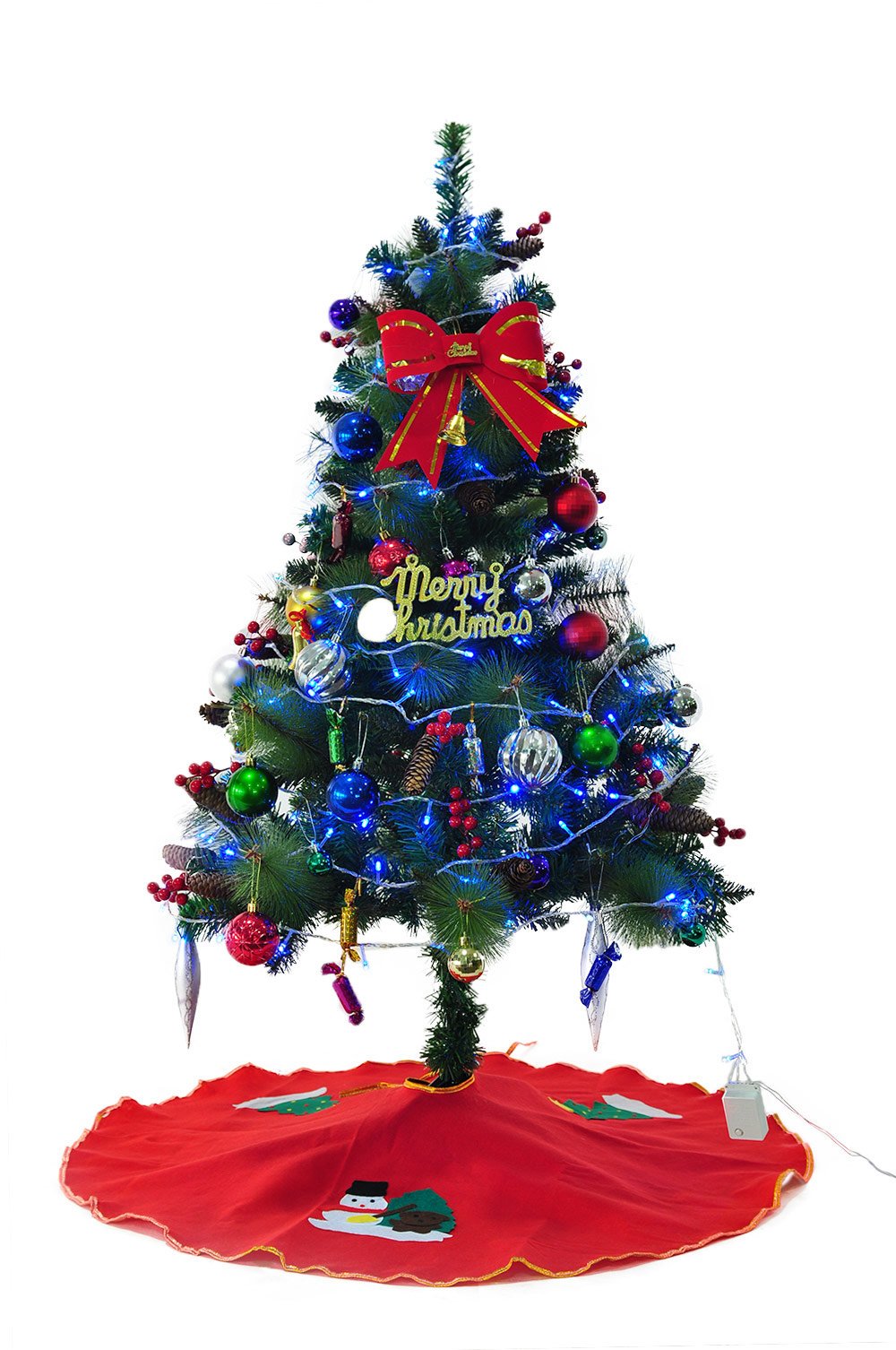 ❣️1点限り❣️ クリスマスツリー 150cm クリスマスツリーセット クリスマスツリー 150cm セット 北欧風オーナメント LEDライト