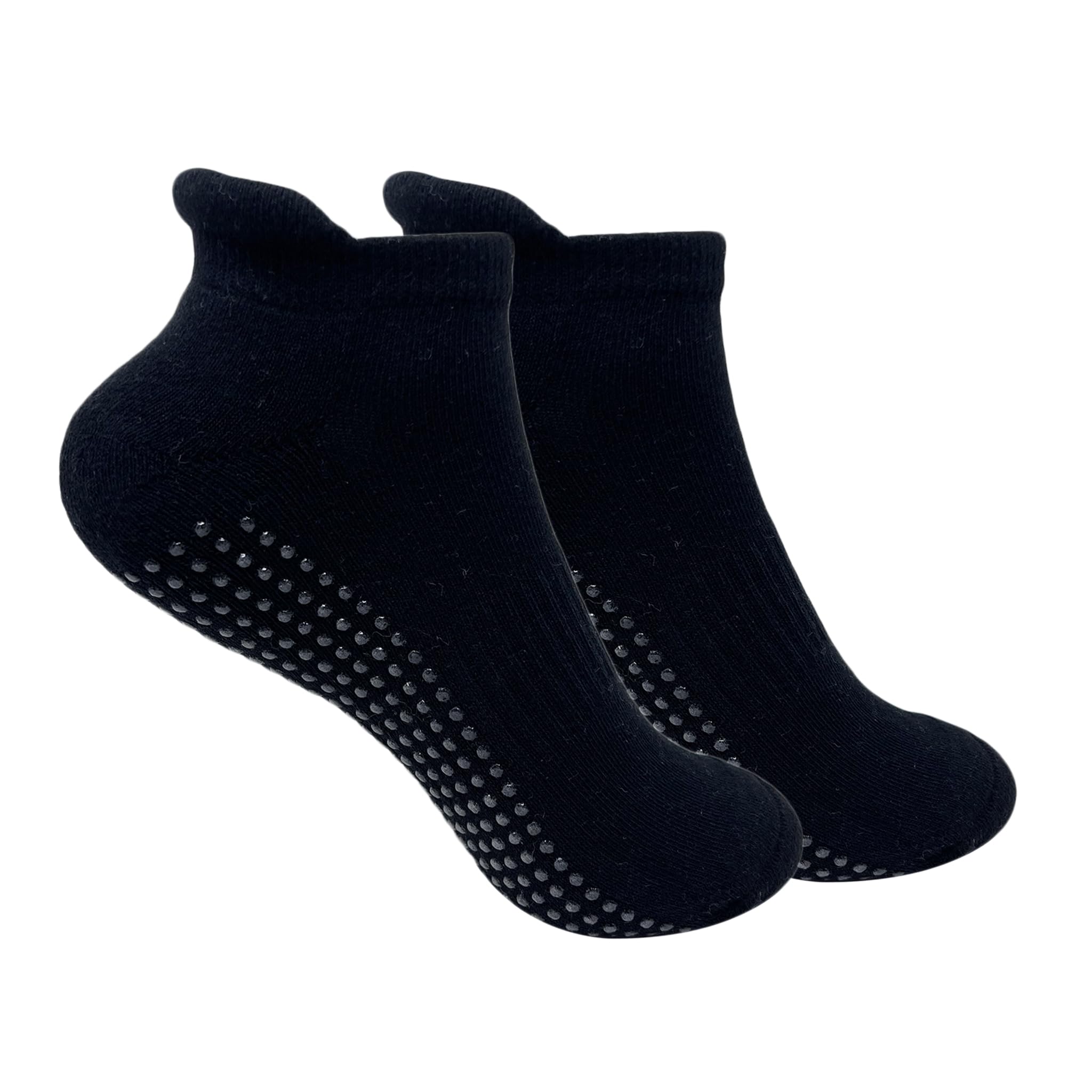 Unisex Two-Toe Grip Socks Anti-Slip Socks for Yoga, Pilates, Home & Elderly Use | Non-Skid Sole for Fall Prevention | Breathable & Stretch Fit-image-11