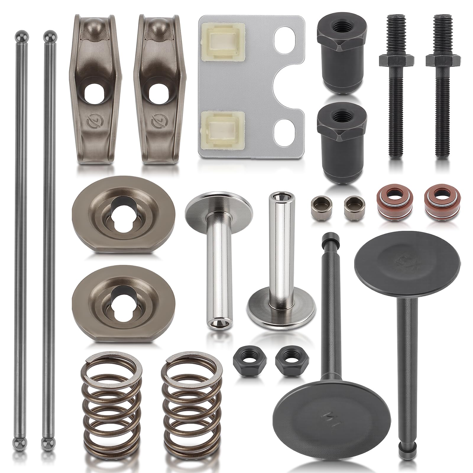 MOTOALL 23pcs Generator Engine Valve Push Rod Replace for