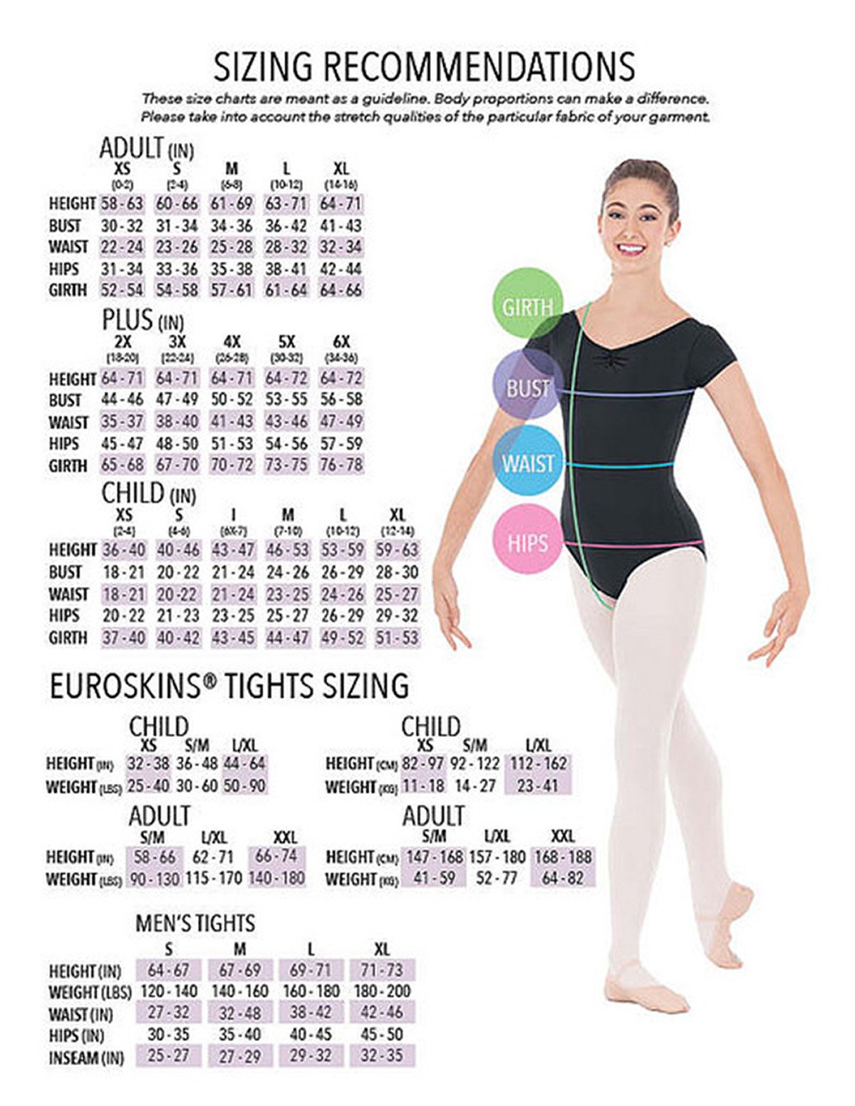 Eurotard 13524 kind tanzkleid für damen