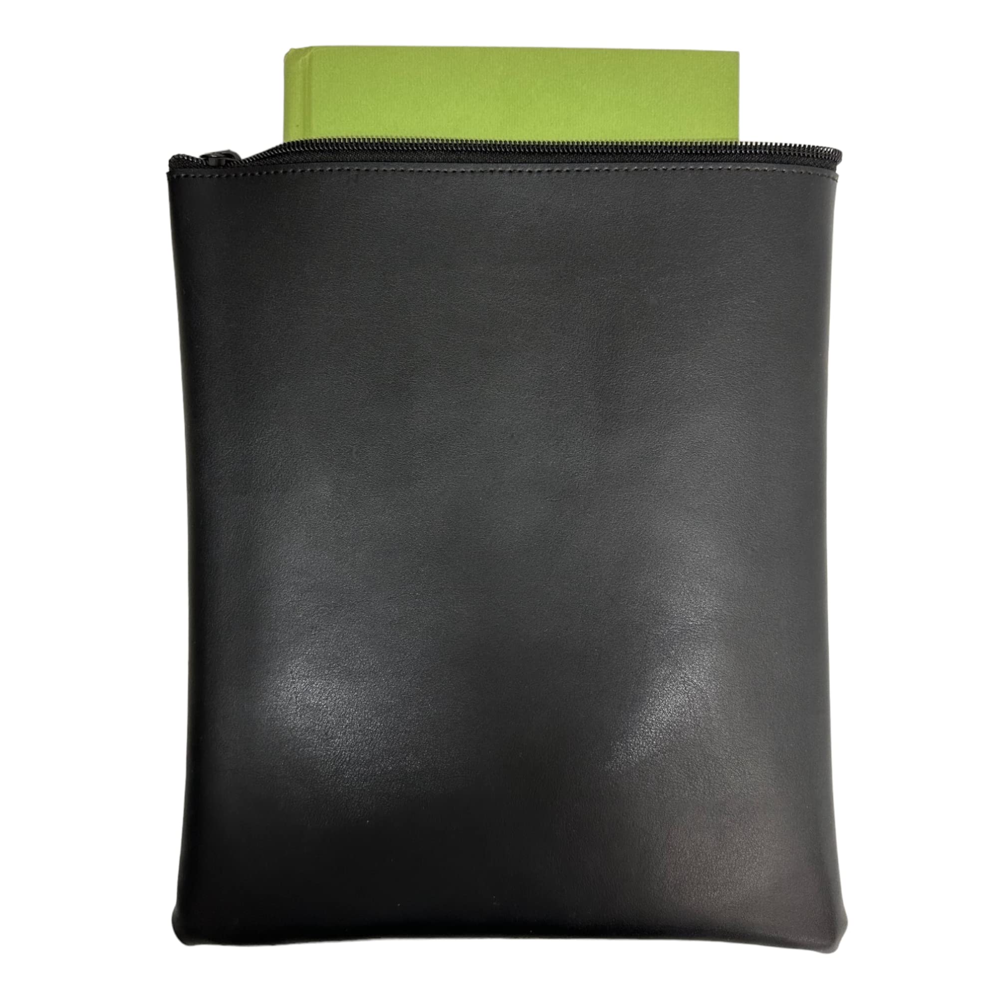 GuardV PU Leather Sleeve for Book, Bible, Hardcover, Paperback, and Other - Black