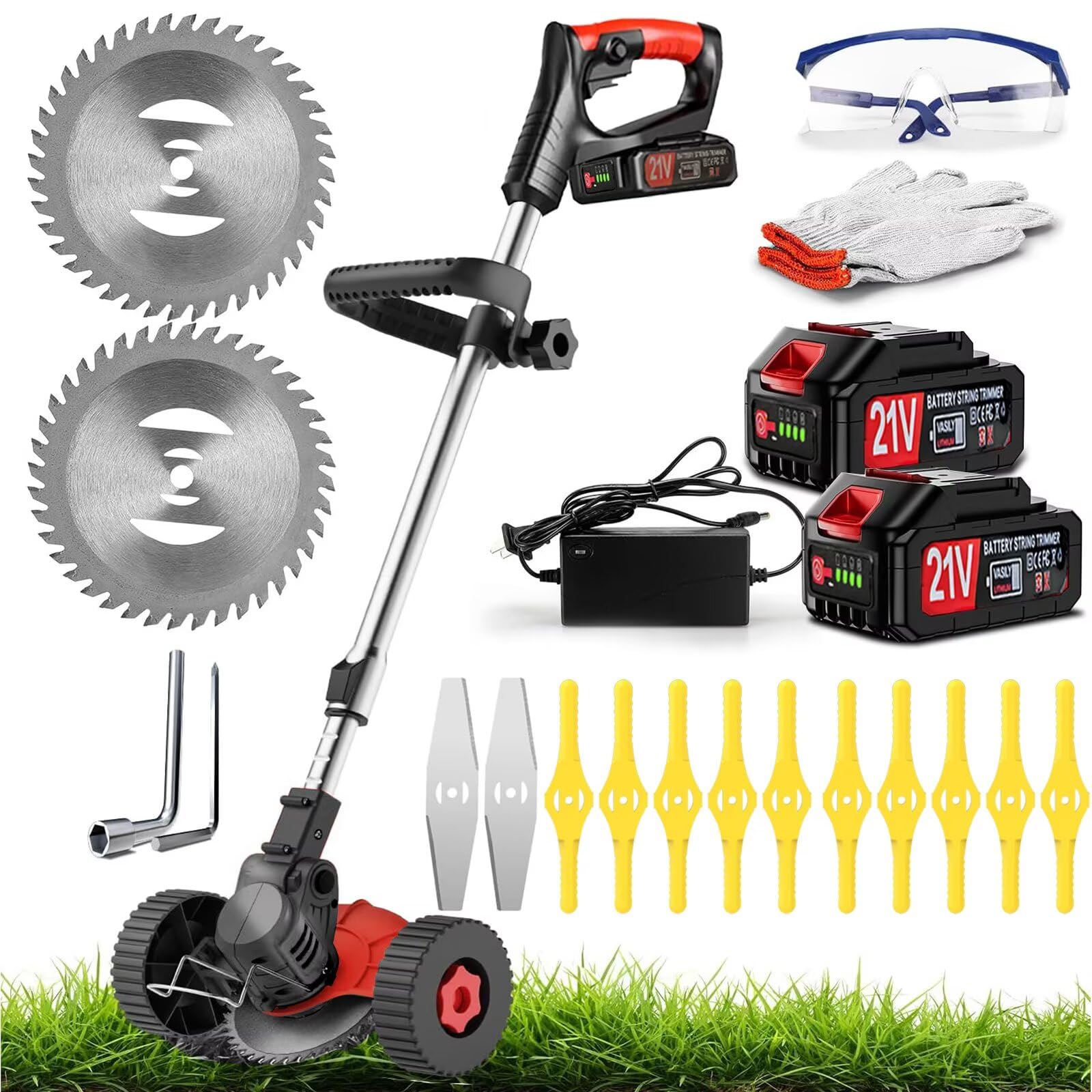 Edger In Lawn Mower Electric Weed Eater Cordless, In Lawn Mower