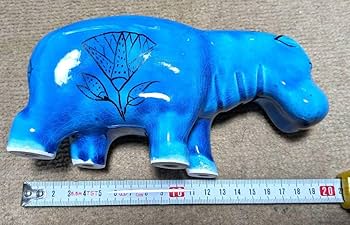 【セール】エジプト 青カバ 再生の守神 青いカバ ルリカ　ヒッポ Amazon.co.jp: エジプト 青カバ 再生の守神 青いカバ ルリカ ヒッポ