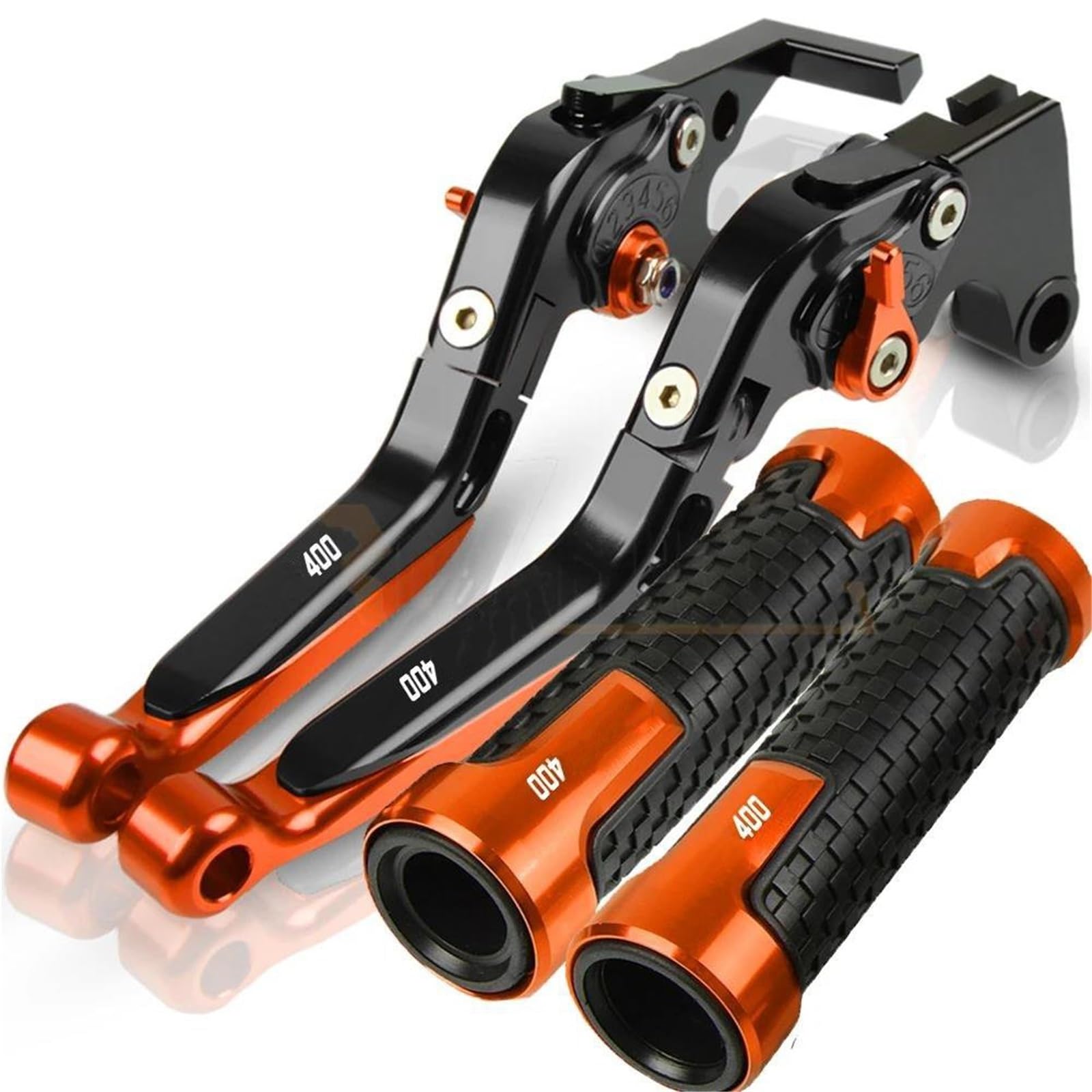 Poignée de frein moto CB400SF orange pour le confort de conduite urbain