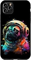 Vista 13 de Pug Astronaut Dog Funny Outer Space Colorful Cosmic Explorer Case for iPhone 16
