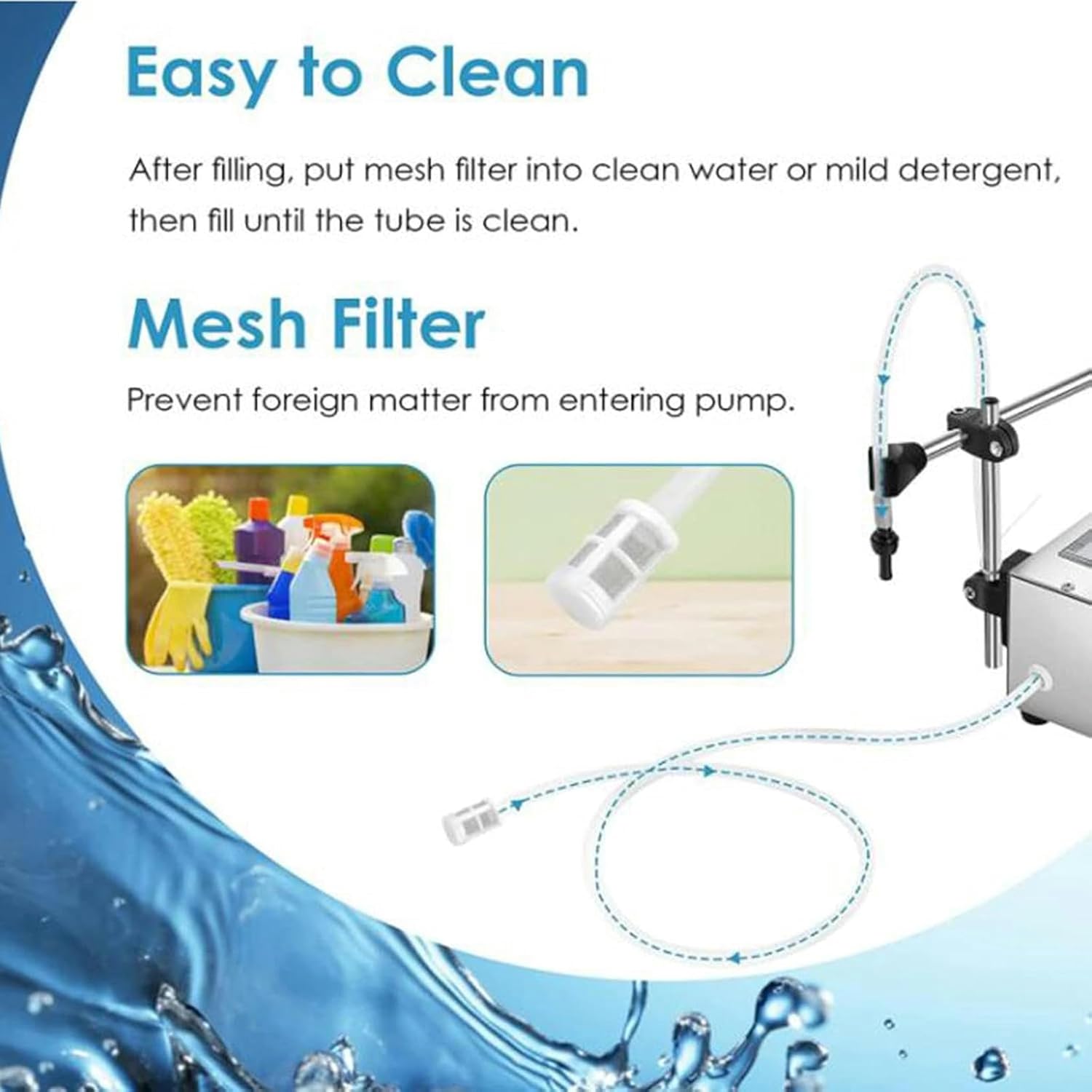 Automatic Fluid Filling Machine, Automatic Stainless Steel Automatic Filling Machine, High Precision Filled, for Perfumes, Liquids, Cosmetics, Juices