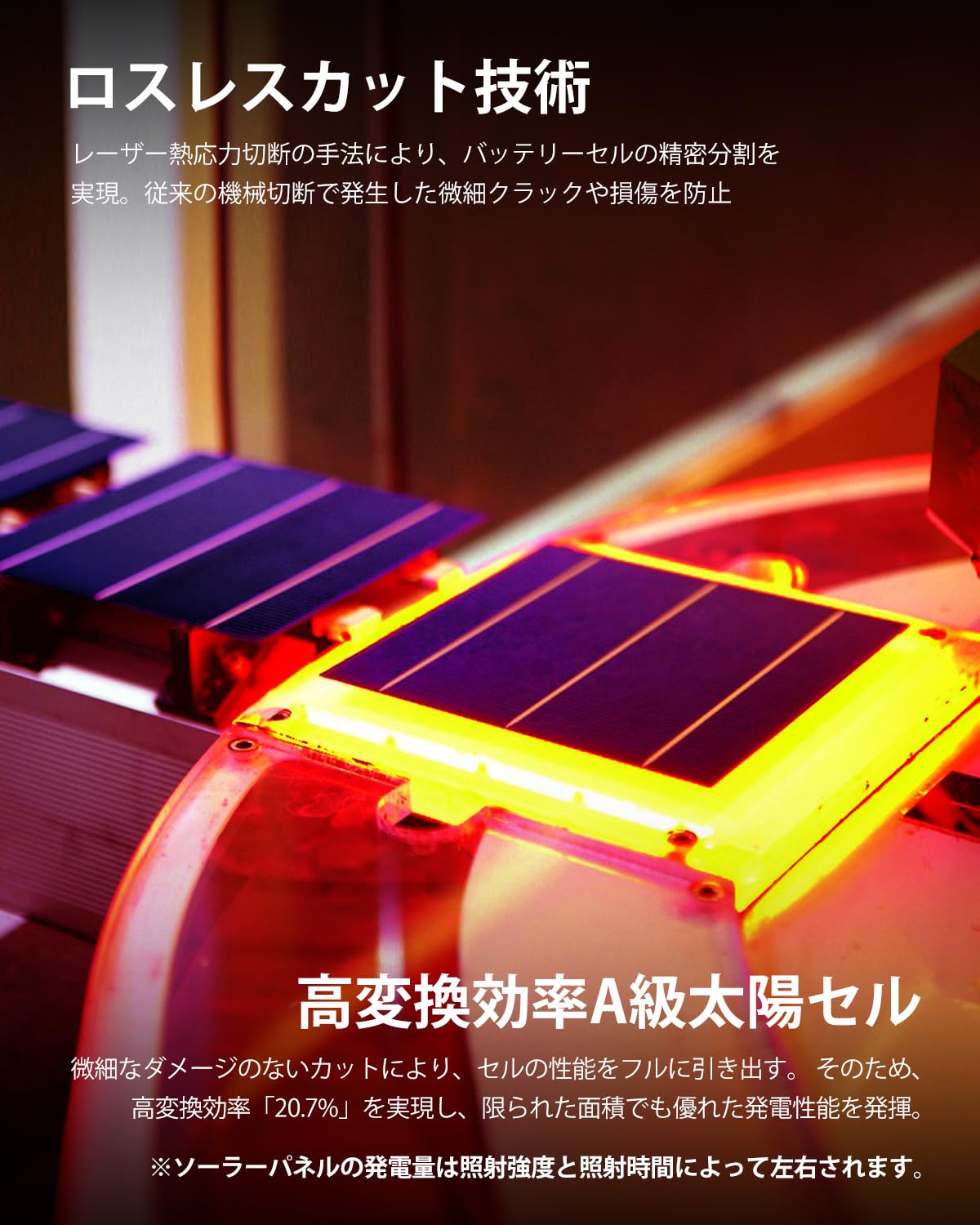 Amazon | GOYOJO ソーラーパネル 800w = 400w×2枚 MC4コネクタ付属
