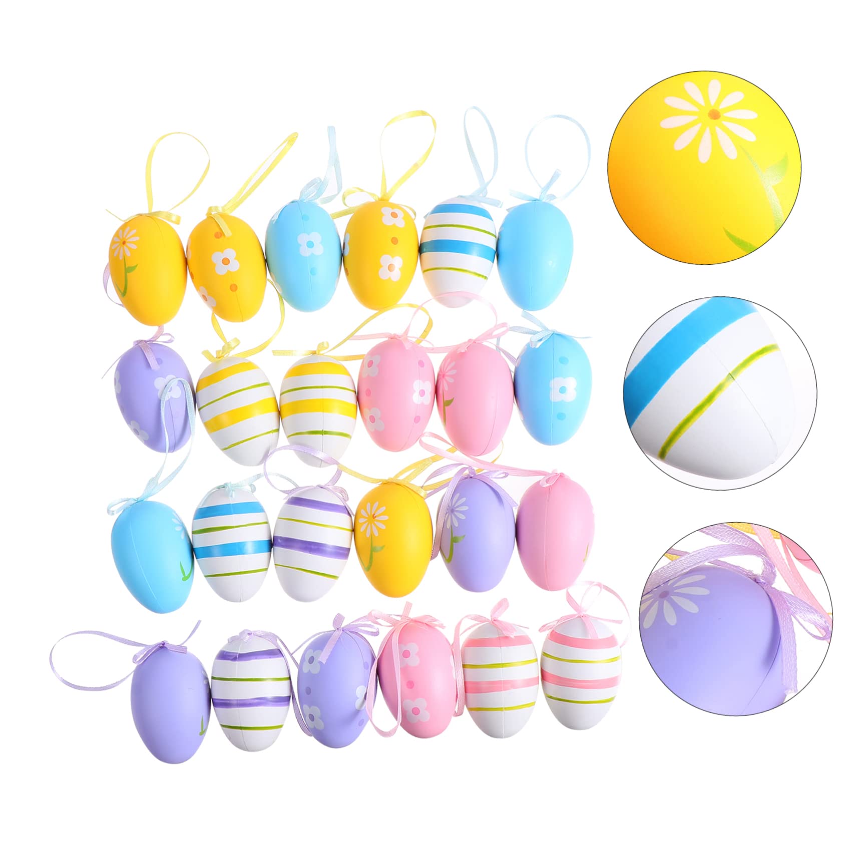 MAGICLULU 2 Set Uova Di Pasqua Mini Uova Mini Agitatori Di Uova Cesto Di Uova Di Drago Portauovo Easter Egg Easter Decoration Guscio D' Di Plastica Uova Decorative Pezzi*2