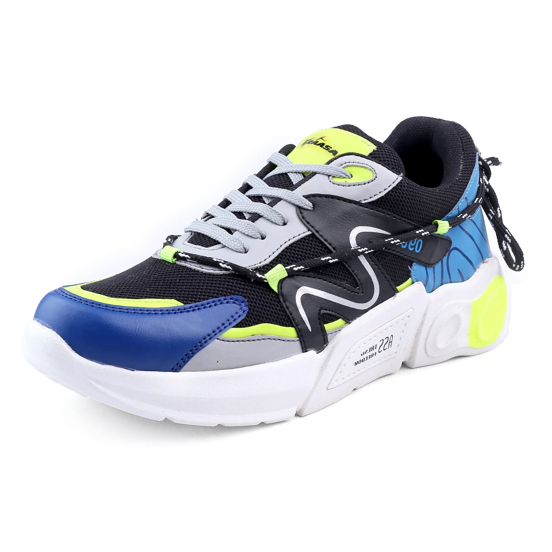 Kraasa Boom Sneakers for Men | Latest Trend Casual Shoes, Sports Shoes for Men Bluegreen UK 8 (B09X5DRQ63) Amazon Price History, Amazon Price Tracker