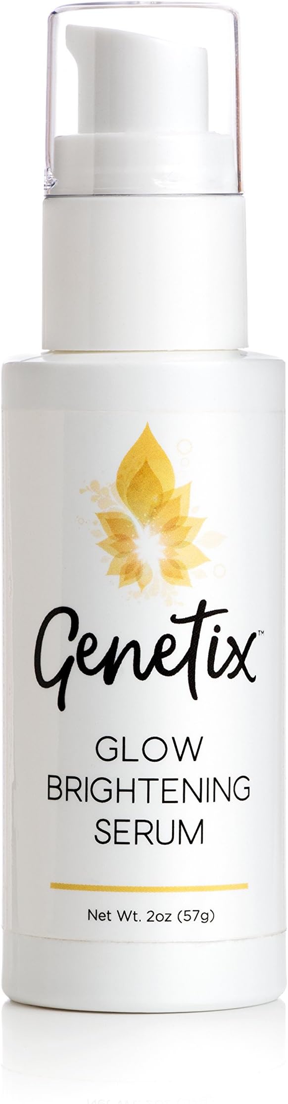 Genetix Glow Brightening Serum, Retinol Youth Formula Made with High-Potency Organic and Pure Ingredients, 2 oz