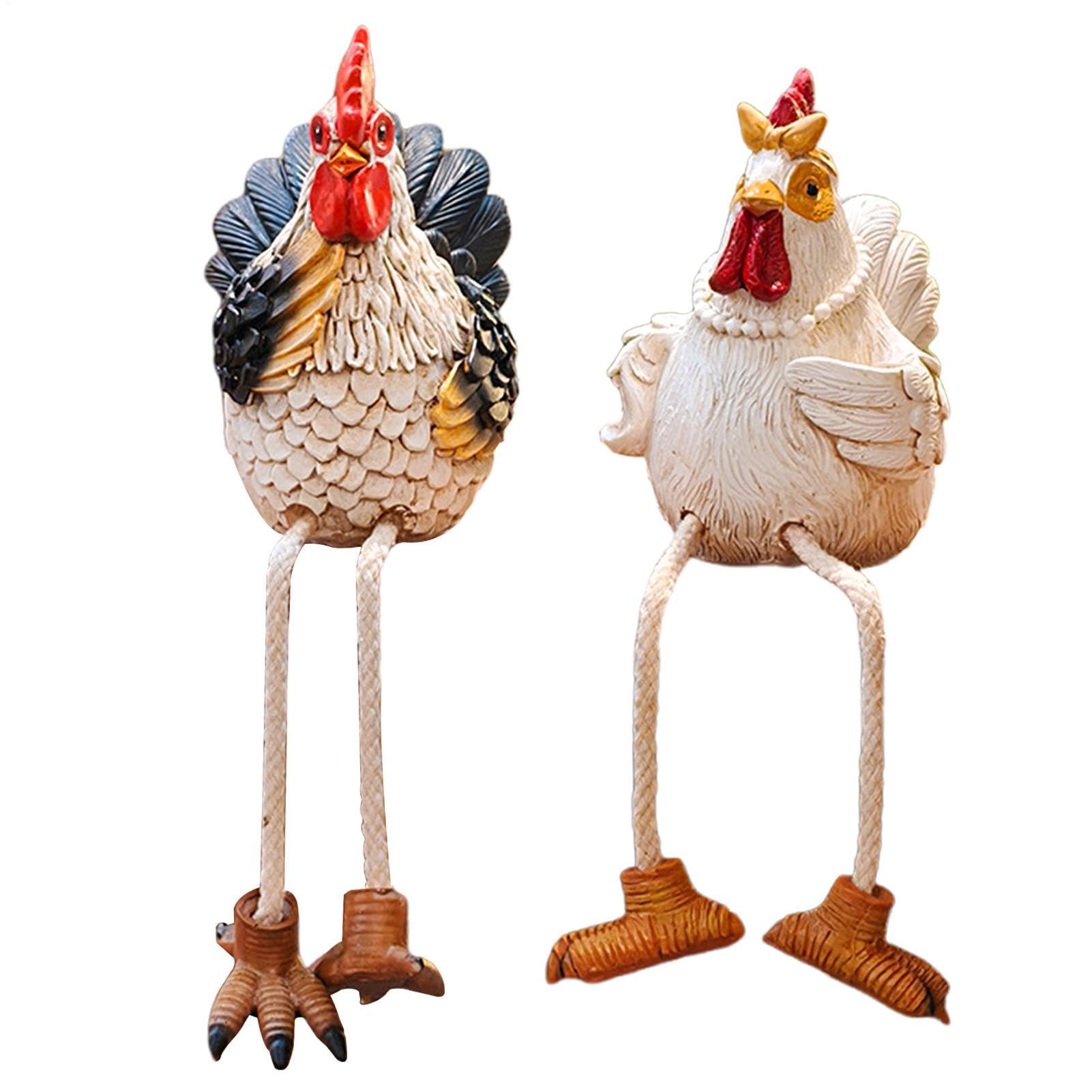 Ensemble statues animaux jardin pour décoration extérieure de terrasse et fêtes