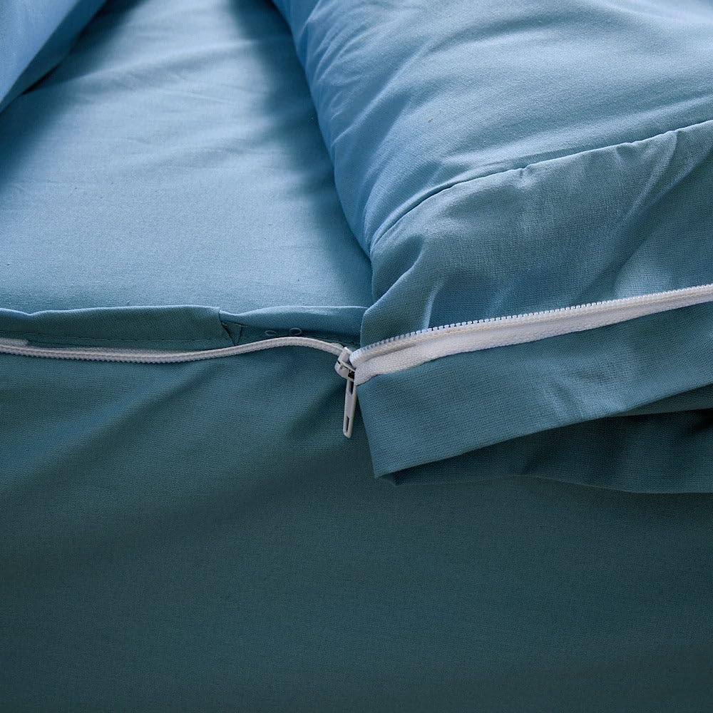 10XDIEZ Funda Saco nórdico - Cama de 105cm, Chelsea Jade | En 52% poliéster y 48% algodón, color chelsea jade, tamaño cama de 105cm, estilo moderno, para tu dormitorio