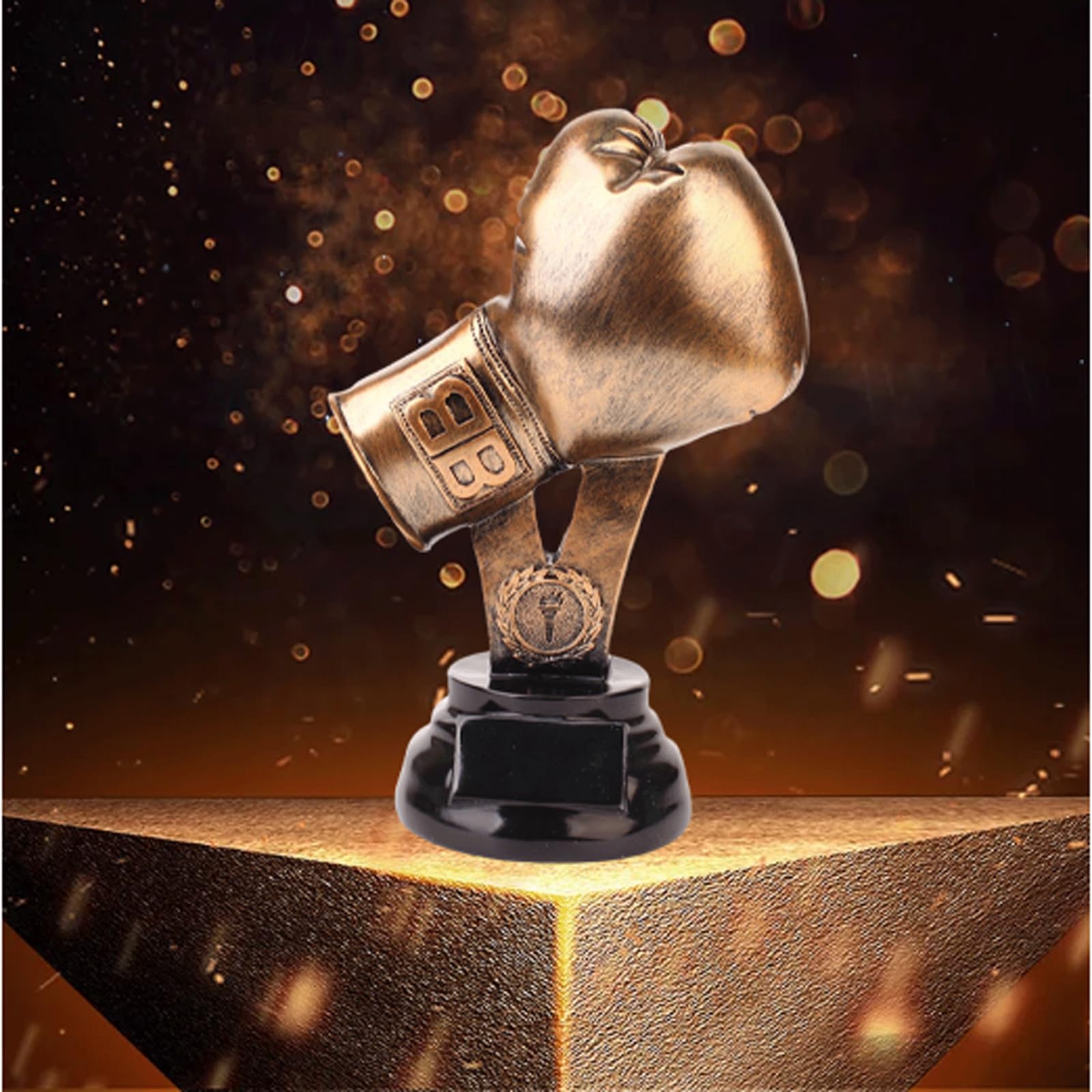 Amazon.co.jp: 置物 ボクシンググローブ像 モダンアートデコ装飾 抽象